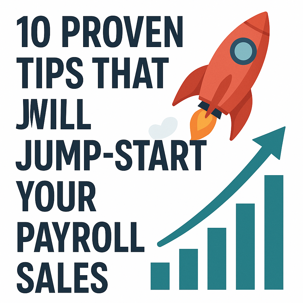 10 Proven Tips That Will Jump-Start Your Payroll Sales